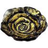 imageBlack and Gold Rose Incense Holder  Hold Natural Incense Like White Sage Sticks Palo Santo Sticks Incense Cones or Jewelry Keys KnickKnacks  Aluminum 4quot Wide
