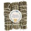 imageDesert Sage Bundle  3 Pack  Dried Sage for Spiritual Cleansing Smudging Kit Home Purification  4quot Inch Long