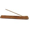 imageIncense Holder with Peace Sign  Wooden Tray Incense Burner Holder with Brass Inlay  for Incense Sticks Meditation Accessories Room Decor  10 InchesPlain