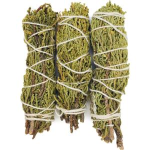 imageReal Juniper Incense Sticks  Natural Smudge Sticks for Spiritual Cleansing  Pack 3 Bundles