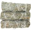 imageBlue Sage Smudge Sticks  Natural Incense Sticks for Cleansing Negative Energy Meditation Accessories Spiritual Gifts Aromatherapy Pack of 3
