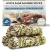 imageAlternative Imagination California White Sage Smudge Sticks  3Pack of 6Inch Bundles for Home CleansingEnergy Clearing Meditation Witchcraft Spiritual GiftsAltar ampamp Smudging Packaged in the USA3 Pack  4 Inch