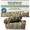 image:imageDried Rosemary Incense Sticks for Spiritual Cleansing Home Fragrance Witchcraft Supplies Meditation Accessories  4 Long  3 Pack  Alternative Imagination